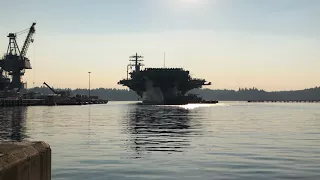 USS Nimitz (CVN68) 2017 Deployment Homecoming