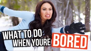 WHAT TO DO WHEN YOU'RE BORED! Winter Edition | MyLifeAsEva