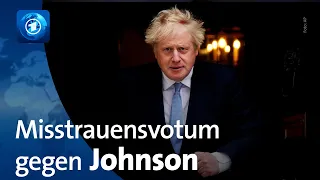 Wegen "Partygate"-Affäre: Misstrauensvotum gegen britische Premierminister Johnson