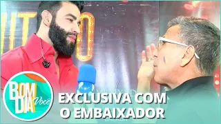 Gusttavo Lima sobre recorde de 70 mil pessoas em show: "Frio na barriga"