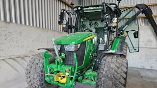 fitting jd 5125r front pto & linkage