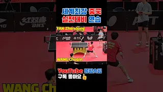 판젠동 FAN Zhendong 린가오위안 LIN Gaoyuan 실전대비 연습  #탁구 #pingpong #tabletennis