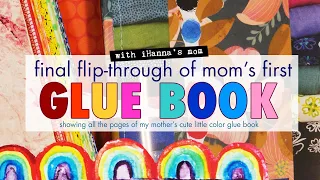 Mom's Color GLUE BOOK #flipthrough