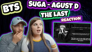 BTS 슈가 (AGUST D) - The Last 마지막 [Lyrics Han|Rom|Eng] Reaction