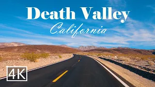 [4K] Death Valley National Park - California - Scenic Drive