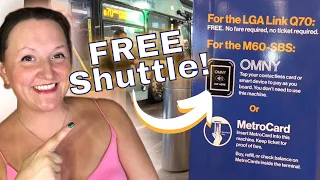 How to Get From LGA ✈️ to NYC 🗽 POV  ( How to Take a Bus to the Subway )