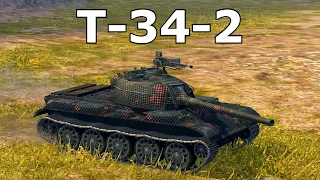 T-34-2 - 2 Kills • 5,4K DMG • WoT Blitz