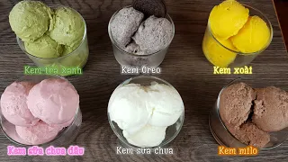 Quick and easy healthy ice cream (no cream)