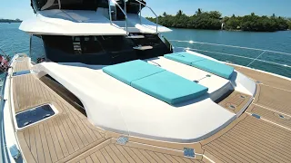 The Aquila 44 Powercat, "Interactive" at Haulover Inlet