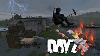 Гениальный рейд огромной базы клана китайцев - DayZ