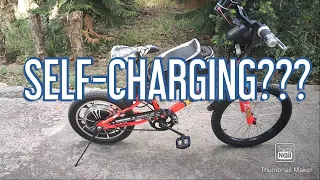 I bought a bike and turned it to a self-charging electric bike #selfcharging