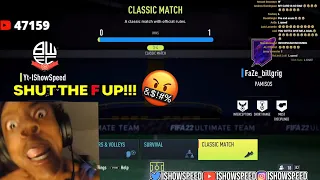 iShowSpeed Rages After losing in a FIFA Wager 😂| (Hilarious) 🤣🔥