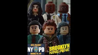 Lego custom: Brooklyn Nine Nine minifigures