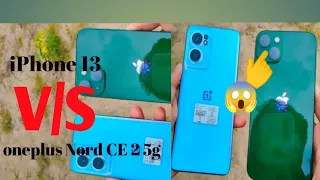 OnePlus Nord CE 2 5g V/S IPhone 13:- Camera test &#oneplus #shortvideo