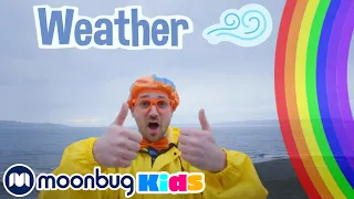 Blippi Learns About the Weather for Kids | Playground for Children | Educational | Moonbug Kids