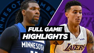 TIMBERWOLVES vs LAKERS - FULL GAME HIGHLIGHTS | December 27, 2020 NBA Season