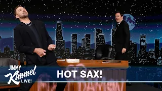 Jimmy Fallon & Justin Timberlake Play Hot Sax on Jimmy Kimmel Live