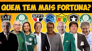 MENIN, LEILA, ABÍLIO, PEDRINHO BH, SALLES, P. NOBRE... QUEM SÃO OS MAIS RICOS DO FUT NO BR? E MAIS