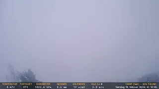 Timelapse Cam 1 - 18. februar 2024