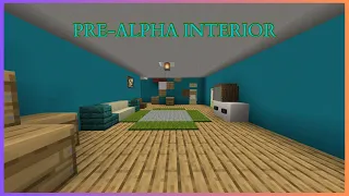 Minecraft Tutorial: How To Make Hello Neighbor Pre-Alpha Interior!