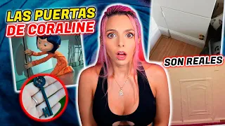 PUERTAS de CORALINE ENCONTRADAS en la VIDA REAL😰😳​| Jenny Devil😈