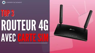 🟢 TOP 3 : Meilleur Routeur Wifi 4G avec Carte Sim 2022