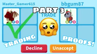 My Successful Trade Proofs~Part 3~ |+GIVEAWAY |Adopt Me Roblox!