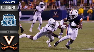 Old Dominion vs. Virginia Full Game | 2019 ACC Football