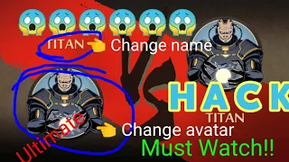 Shadow Fight 2 Hacking || Change Name & Avatar || No ROOT || Shadow Fighter!