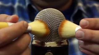 ASMR Microphone Brushing