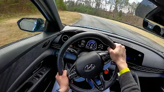 2022 Hyundai Elantra N (6MT) - POV Autocross & Track Drive (Binaural Audio)