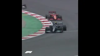 Valtteri Bottas overtakes Charles Leclerc | #TurkishGP | Formula 1