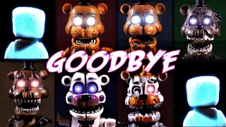 ⚠️FNAF SONG GOODBYE FULL ANIMATION | [LEGO | STOP MOTION] COLLAB⚠️