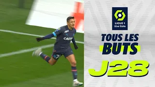 Tous les buts de la 28ème journée - Ligue 1 Uber Eats / 2022-2023