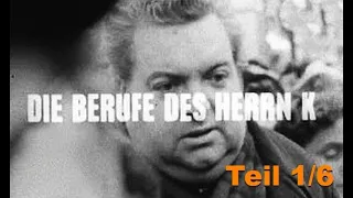 Helmut Qualtinger - "Die Berufe des Herrn K"  (Teil 1/6)