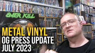 METAL VINYL OG 80s/90s Collection Update - July 2023 (Heavy Metal / Thrash Metal / Speed Metal)