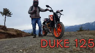 Duke 125 1st long trip (300km). Part-1. Bir to Parashar Lake.