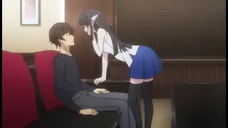 Miyuki almost kissed her brother | Mahouka Koukou no Rettousei