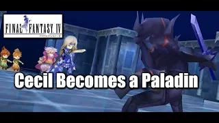 FFIV Gameplay | Cecil Becomes a Paladin