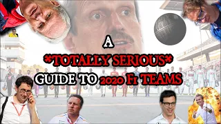 A *TOTALLY SERIOUS* 2020 Formula 1 Teams Guide