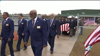 Loved ones say final goodbye to fallen Army Sergeant Kennedy Sanders in Waycross