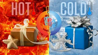 Choose Your Gift- (HOT VS COLD)- Pick One Gift -(EntertainMe TV)