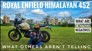 ROYAL ENFIELD HIMALAYAN 452 || POSITIVES & NEGATIVES || FIRST RIDE IMPRESSIONS