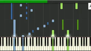 Transformers - The Score/ Arrival to Earth/ | Adelina Piano synthesia tutorial