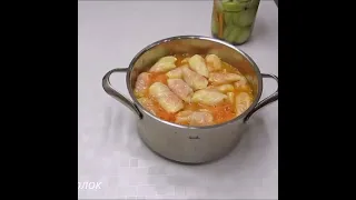 Маринованние голубцы с марковкой