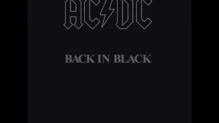 AC/DC Back in black Backing Track (with vocals)