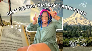 Bucket list scenic amtrak routes for train travel in the united states 🇺🇸 🚂
