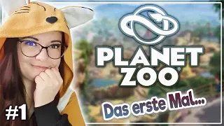 Das ERSTE Mal PLANET ZOO 😍🌍 (Tutorial)│ Planet Zoo #1