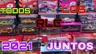 HOTWHEELS TODOS LOS RLC 2021 JUNTOS E INFORMACIÓN IMPORTANTE #hotwheels #mattel #mattel