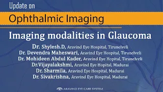 Imaging modalities in Glaucoma